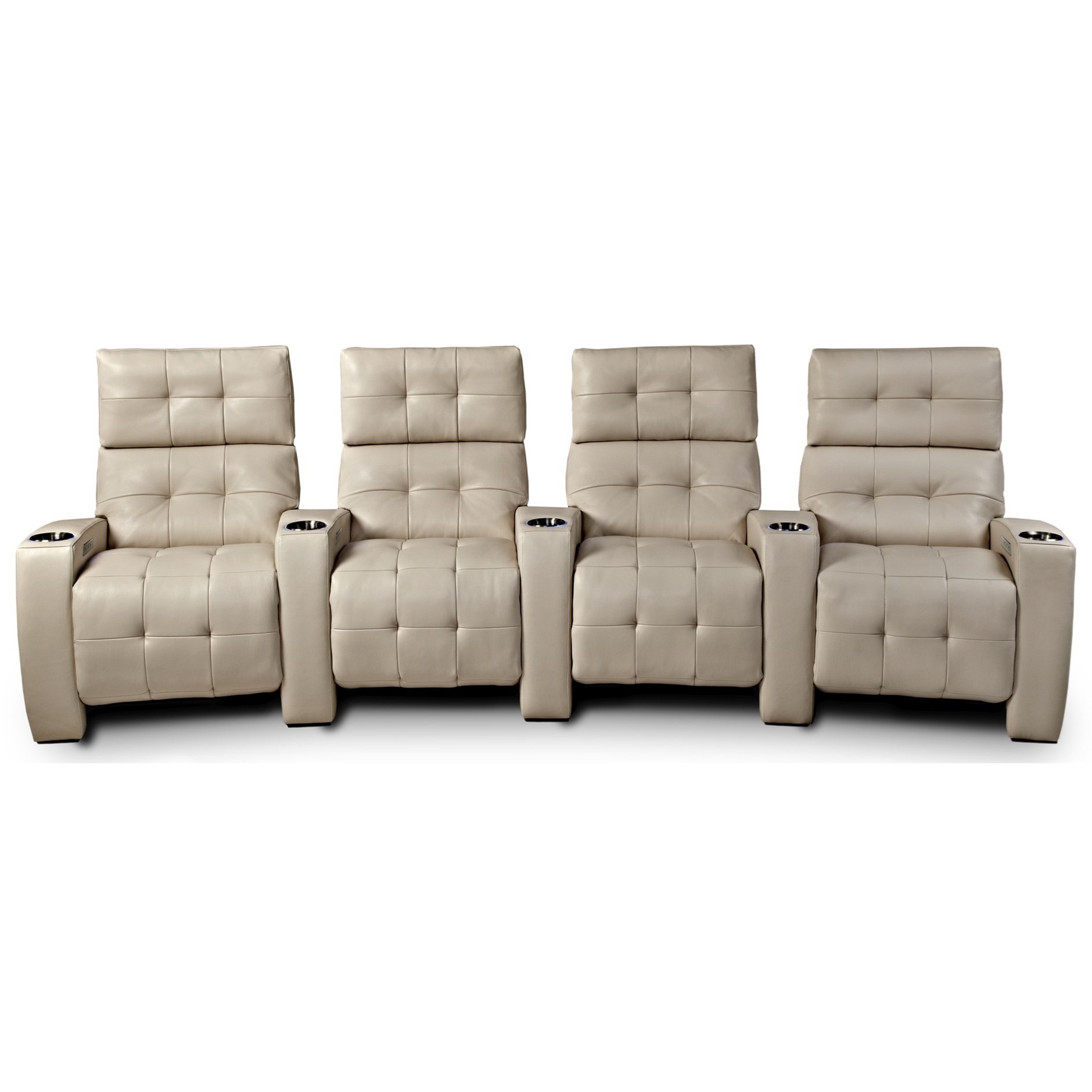 American Leather Dean Contemporary Power Reclining Theater Seating